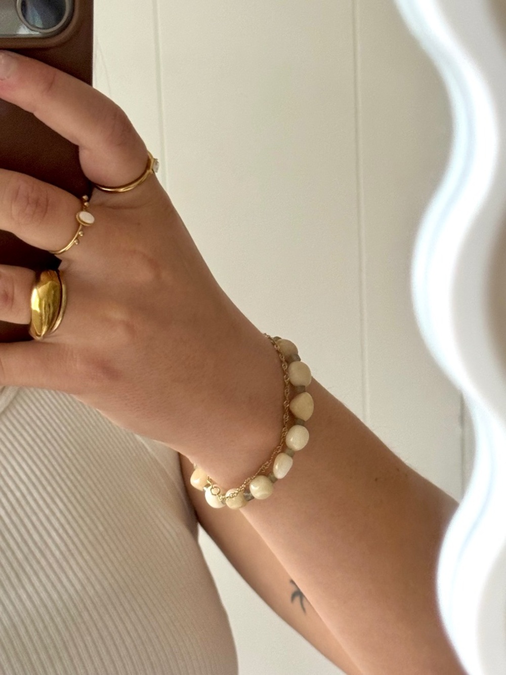 Handmade Bracelet with Natural Stones